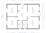 draw, redraw 2d architectural floor plan, blueprint autocad